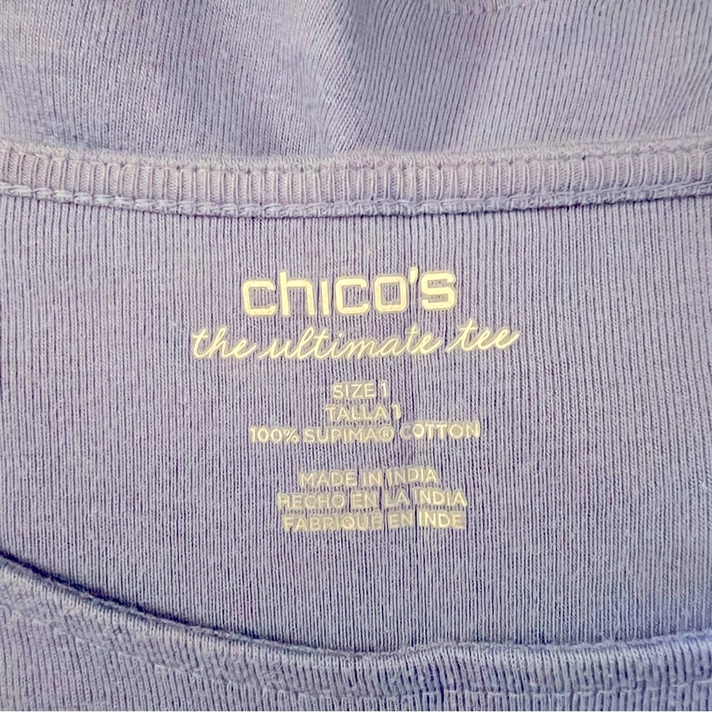 Chico’s The Ultimate Tee Shirt - Picture 3 of 4